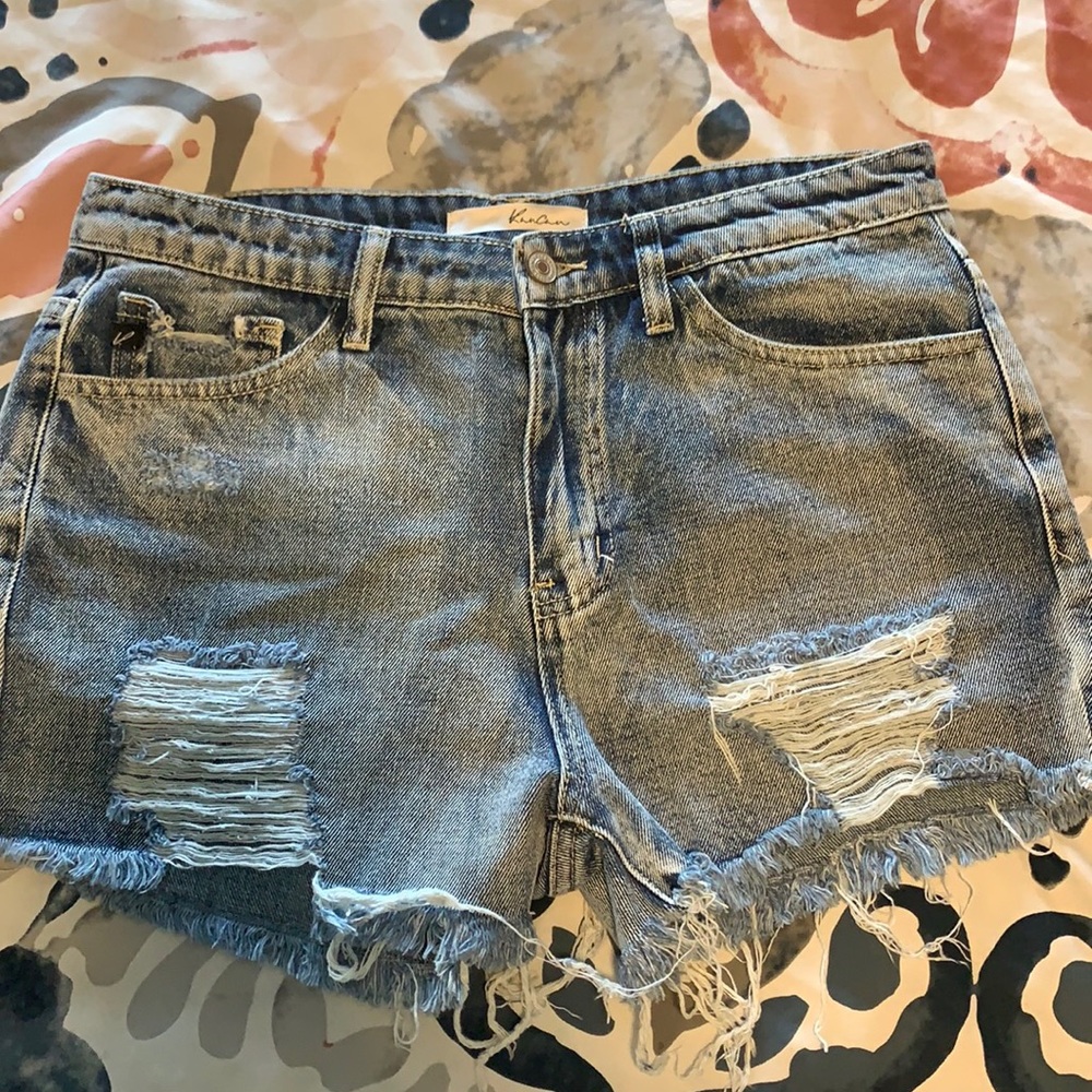 Kancan Distressed Shorts